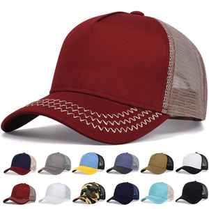 Casquettes de haute qualité fabriquées par des fabricants de premier plan, 100% coton, personnalisables, ajustables, snapback, trucker, vente en gros, style rétro - Product Image 2