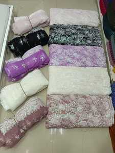 ผ้าตาข่ายปักคอลเลกชั่นใหม่วัสดุชุดเดรสจากผู้ผลิตอินเดีย - Product Image 2