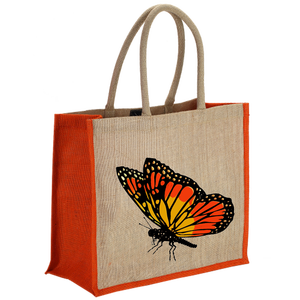 Sacs à provisions en jute avec poignée en corde fabricant en Inde Kolkata avec belle impression fabriqué en Inde Bengale occidental - Product Image 3