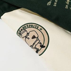 Chaqueta universitaria con bordado de chenilla de lana Vintage para hombre, chaqueta de béisbol con logotipo personalizado y mangas de cuero, ropa de invierno - Product Image 6