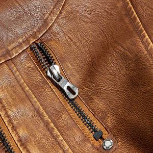 Veste en cuir de marque privée, prix de gros bas, haute qualité, best-seller, faible MOQ, matériau durable - Product Image 6