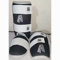 Protège-tibias et chevilles de baseball/softball personnalisables avec logo, en EVA/cuir, pour adultes – Protection professionnelle robuste et durable
