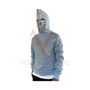 Sweats à capuche en coton mélangé pour hommes, hiver, décontracté, surdimensionnés, 100% coton, confortables, teints en strass - Product Image 6