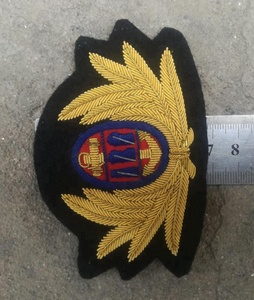 Insignias Personalizadas al por Mayor, Insignias Bordadas a Mano de Alta Calidad con Hilo Metálico y Lentejuelas, Último Estilo - Product Image 2