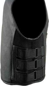 Gilet en cuir pour moto Nouveau style Gilets de motard en cuir pour hommes OEM Custom Men's Black Winter Leather Filling Customized Acceptable - Product Image 3