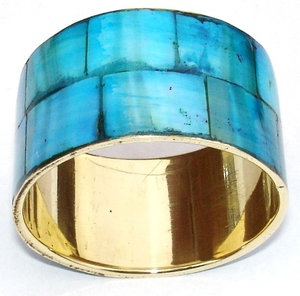 Anillo para servilletas de 2 ", Diamante indio, Exportación - Product Image 5