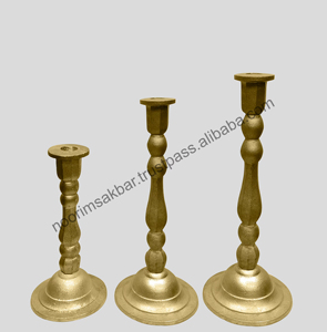 Support de bougie haut en aluminium de qualité supérieure 2026, parfait pour la décoration intérieure et les lieux religieux, idéal pour les tables - Product Image 4