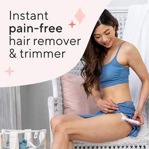 Tondeuse électrique pour maillot de bain avec double lame, rasoir personnel à usage sec pour un rasage intime en douceur, remplacement de rasoir rotatif - Product Image 2