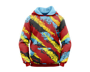 Trendy <b>Tie</b> Dye Hoodie Long Sleeves Zip Closure 100% Cotton Sweatshirt Coat Streetwear Tops Solid Pattern - Product Image 1