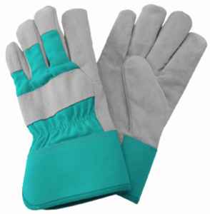 Guantes de trabajo de cuero de última llegada, diseño de protección de manos, diseño personalizado, colores pesados, guantes de trabajo de cuero antiquímicos - Product Image 2