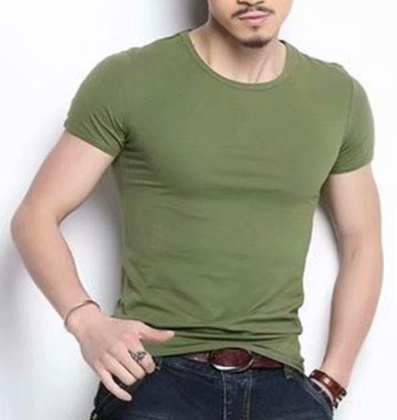 Armiey Green-Round Neck