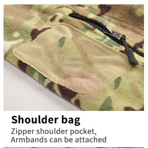 Chaquetas Tácticas de Camuflaje Transpirables LEADER SPORTS - Softshell Impermeable, Color/Talla/Logotipo Personalizables, Diseños Personalizados - Product Image 6