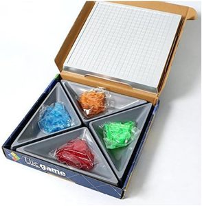 Jeu de société éducatif : Blocs de puzzle, jeu de correspondance des couleurs, jeu de table familial, pour adultes et adolescents de 14 ans et plus, idéal pour les voyages, en plastique - Product Image 3