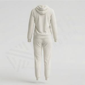 Pantalon de survêtement décontracté en polaire de polyester pour femme, taille XL, coupe ajustée, cordon élastique, vêtements de sport pour la salle de sport et le fitness - Product Image 2