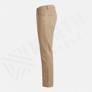 Jeans de Hombre Rectos y Transpirables, Corte Regular, Color Personalizado, Ajuste Más Holgado, Máxima Comodidad, Detalles Metálicos Modernos, Venta al por Mayor - Product Image 3