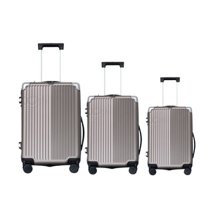 Bolsas de viaje de equipaje de alta calidad 2102 Spinner Caster Pc Material maleta de lujo mano llevar equipaje de aluminio fábrica - Product Image 1