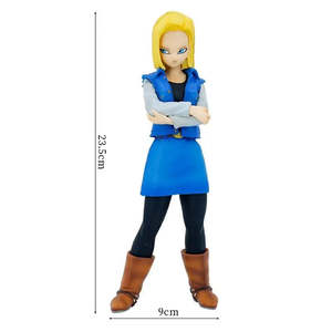 Figurines en plastique Dragon Ball Android 17 & 18 inspirées de l'animation japonaise - Product Image 6