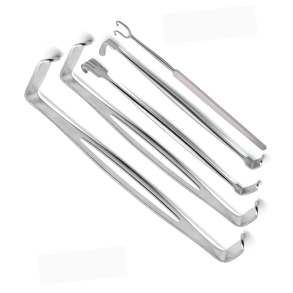 Veterinärmedizinische Werkzeuge Senn Muller Retractor 6.25" Blunt & Sharp Tips Surgical Tierärztliches Instrument