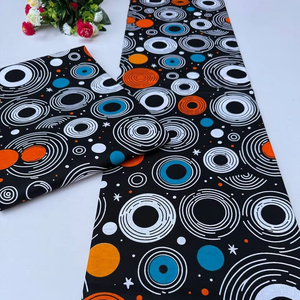 Custom African Wax Print and Ankara Polyester Cotton <b>Fabric</b> for Clothing <b>Crafts</b> Bags Kenya Material for Boys Shirts - Product Image 1