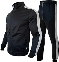 Nouveautés : Ensemble de survêtement de football pour homme (veste et pantalon) avec logo personnalisé, option maternité, style sportif automne