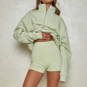 เสื้อสเวตเตอร์คอกลมแบบสวมหัวมีฮู้ดสตรีทแวร์ผ้าฝ้ายพิมพ์ลายสำหรับฤดูหนาว - Product Image 6