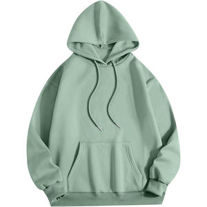 Sweat à capuche homme coupe régulière et grande taille, personnalisable avec logo, en polyester/nylon peigné 240g, imperméable, écologique, doublé et respirant, idéal pour le printemps - Product Image 4
