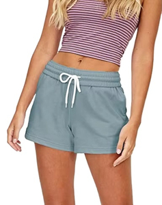 Nouvel Arrivage Shorts Homme Respirants Vente en Gros Tenue Décontractée Légers Taille Élastique Couleur Unie Style Urbain - Product Image 1