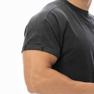 Custom Black <b>Men</b> <b>T</b> <b>Shirts</b> Gym Fitness High Quality Embroidery Printed Casual Round Neck Cotton Material Summer Man <b>T</b> <b>Shirt</b> 2023 - Product Image 6