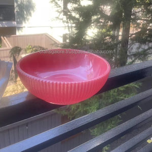 Tazón de Ensalada de Plástico Pulido Hecho a Mano con Diseño de Remolino Blanco y Negro, Textura de Mármol, Patrón de Remolino Acuático, Tazón de Frutas para Uso Doméstico, Venta de Ágata - Product Image 2