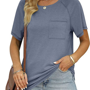 Top Trending Nuevo diseño 100% Camiseta de manga corta con estampado personalizado de alta calidad para mujer/Camiseta de mujer más vendida ropa de verano - Product Image 5