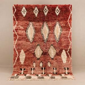 พรมผ้าวูลสไตล์โมร็อคกันแบบสั่งทำใหม่พรมปูในห้องเด็กลายแอบสแตรกออกแบบได้ตามต้องการ - Product Image 1