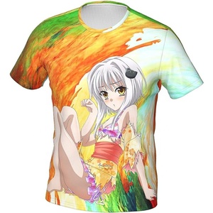 T-shirt à sublimation avec logo personnalisé de haute qualité T-shirt uni vierge surdimensionné 100% polyester T-shirt unisexe personnalisé pour hommes - Product Image 3