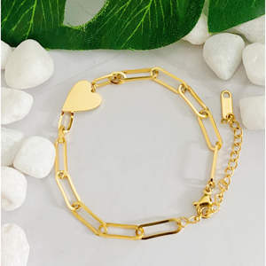 Pulsera de Moda con Dijes 'You Are My Side Heart' - Product Image 1