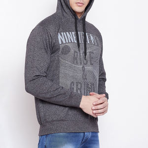 Sudadera con Capucha Extra Grande para Hombre, de Algodón Grueso, Estilo Urbano, Fabricante OEM Personalizado - Product Image 3