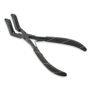 เครื่องมือกดผมแบบเทปในมืออาชีพอุปกรณ์ต่อผมสีดำสแตนเลสสตีล - Product Image 1