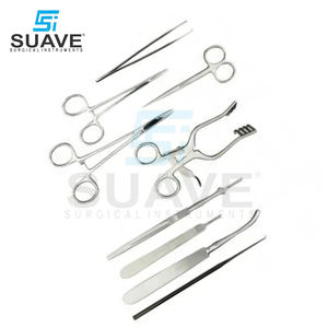 Ensemble de 9 pièces d'instruments de chirurgie plastique en acier à prix de gros du meilleur fournisseur par SUAVE SURGICAL INSTRUMNETS - Product Image 2