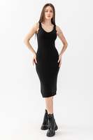 Prendas de punto especiales para mujer Estilo de dos piezas Suéter de manga larga Correa Vestido interior Ajuste cómodo Oficina, Traje de punto diario