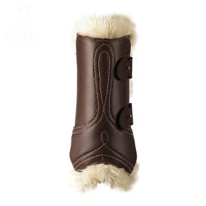 <b>Horse</b> Splint <b>Boots</b> Leg Protection Fur <b>Boots</b> Safety <b>Horse</b> Wraps Wear Equestrian <b>Horse</b> Riding Equine - Product Image 4