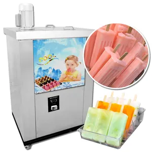 Commercial Includes 2 Molds Stainless Steel Popsicle Ice Lolly Machine(Ce Approved)