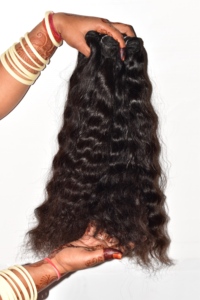 Extensiones de cabello humano virgen brasileño Paquetes baratos alineados con cutícula en estilos de ondas profundas sueltas rectas Cabello indio natural - Product Image 3