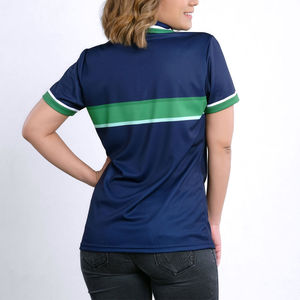 <b>Women</b> Sublimation <b>Polo</b> <b>Shirts</b> in Reasonable Price Factory Direct Supplier <b>Women's</b> Sublimated <b>Polo</b> <b>Shirt</b> For Sale OEM Service - Product Image 2