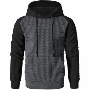 Nouveau Design Élégant Puff Impression Zipper-Up Hommes Hoodies Respirant Polyester Idéal pour Gym Routines Fitness Aventures En Plein Air - Product Image 2