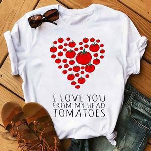 Caractéristiques Gros plan pour hommes femmes T-shirts à la mode et élégant Tee Shirt T-Shirts Pure Cotton Summer Clothes - Product Image 6