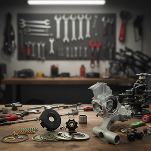 260cc Master Rotary Valve Engine <b>Kit</b> for Motorcycles High Performance Valve <b>Train</b> - Product Image 3