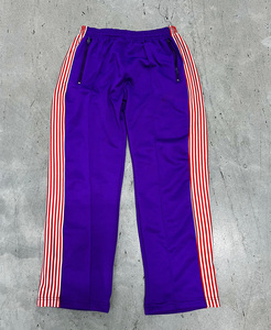 Pantalones de chándal de pierna ancha rectos de estilo casual de cintura media para hombre, chándal holgado plisado, Jersey de algodón y poliéster - Product Image 2