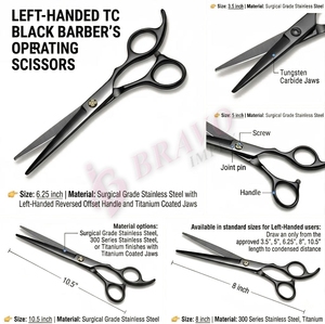 Matte Black Barber Scissors Professional Barber Scissors Razor Edge Hair Cutting <b>Shears</b> Salon <b>Tool</b> - Product Image 5