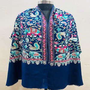 FW nalki ผ้าคลุมไหล่แคชเมียร์แฮนด์เมดทำด้วยมือ - Product Image 2