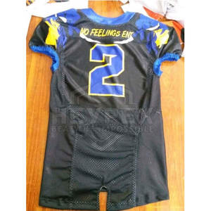 Camisetas de fútbol americano hechas a medida de la mejor calidad, mangas cortas transpirables disponibles a precios al por mayor - Product Image 4