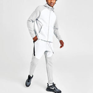 Jersey de hombre con cremallera de gran tamaño Unisex peso pesado Y2K negro personalizado cremallera completa en blanco cremallera de cara completa sudaderas con capucha de diamantes de imitación - Product Image 1