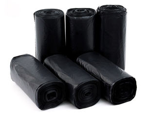 ถุงขยะแบบแบนพิมพ์ลายตามแบบย่อยสลายได้ใช้ในซูเปอร์มาร์เก็ต - Product Image 3